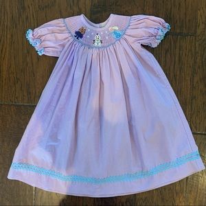 Frozen Smocked Dress